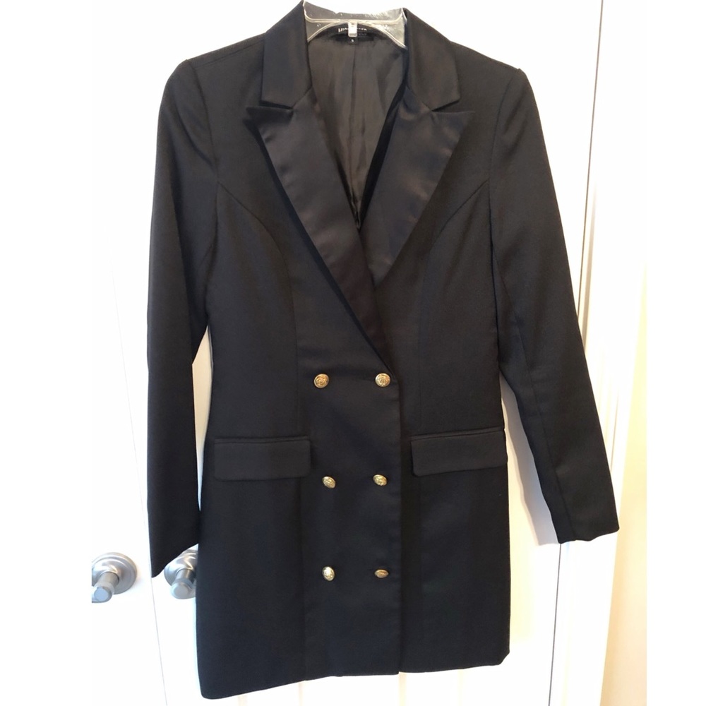 COPY - Black Tuxedo Dress